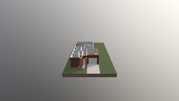 All Rooms Combined 3D Model