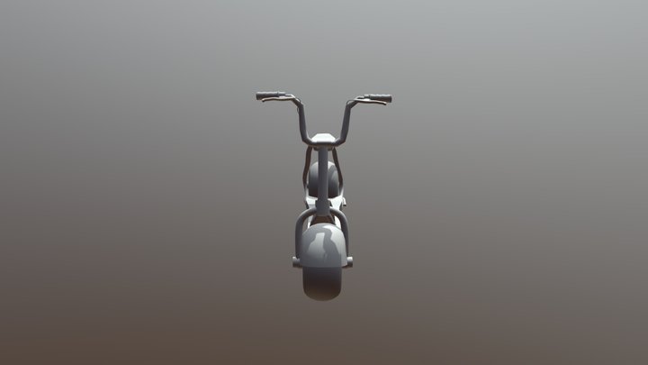 E-Scooter 3D Model
