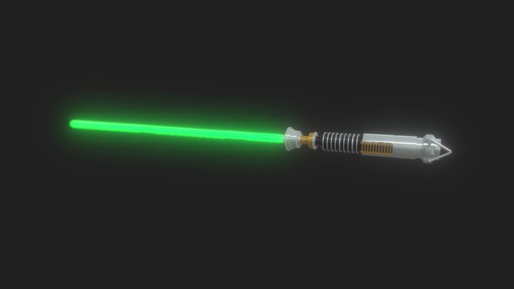 Luke Skywalker's Lightsaber 3D Model