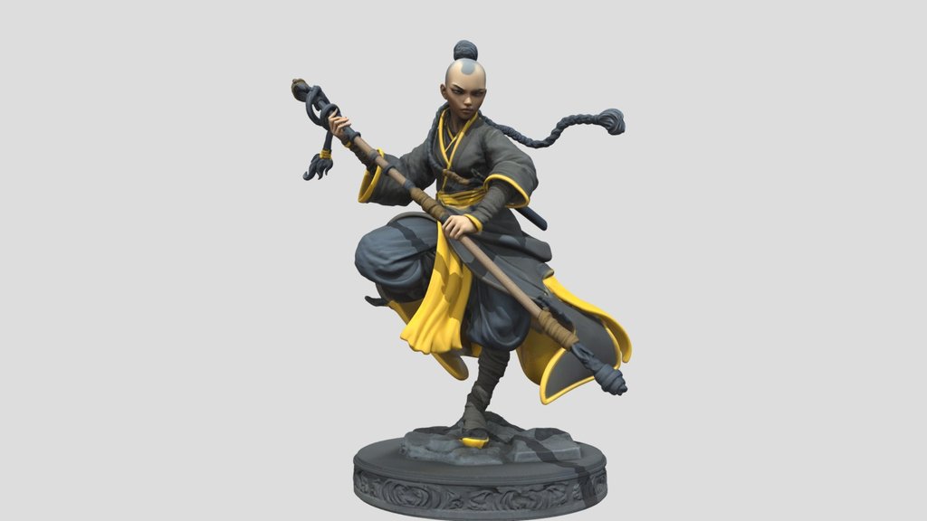 Dragonspire Library Monk