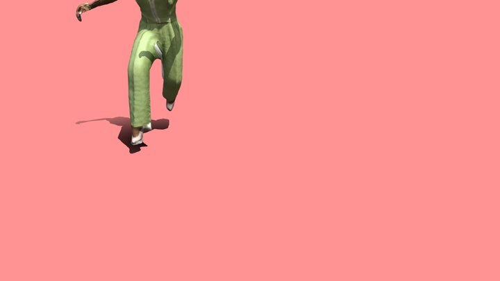 Capoeira 3D Model