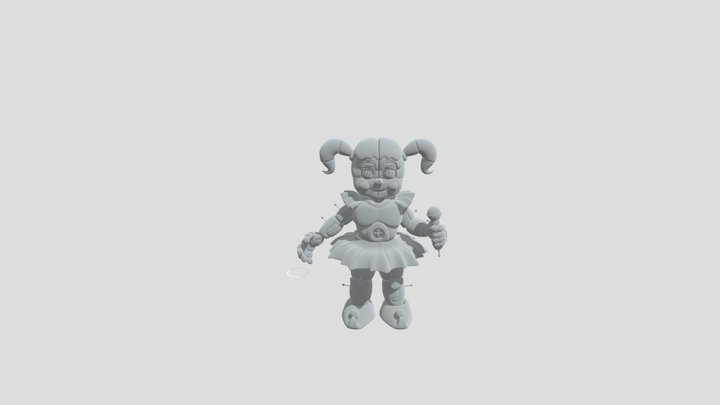 Circus Baby nsfw v5 Final 3D Model