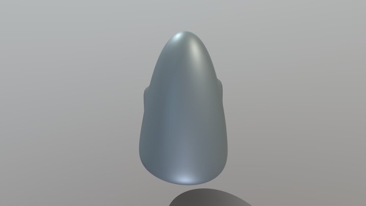 Second character head 3D Model