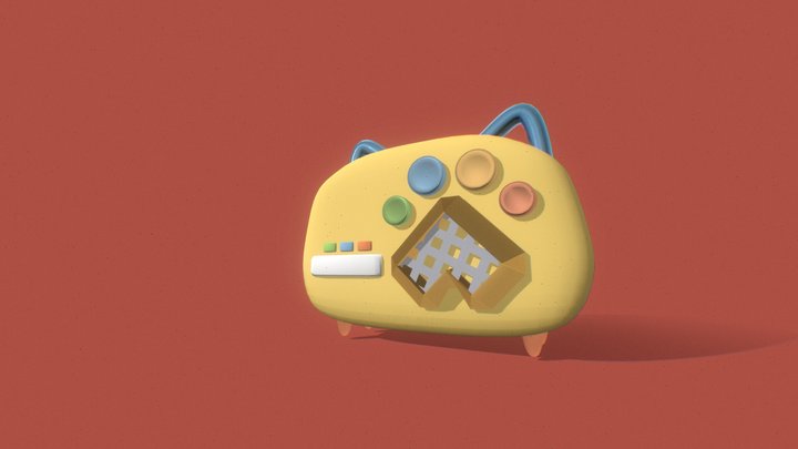 Toy Radio 3D Model