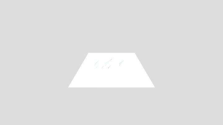 Pyramid Of Giza (Trash Version) 3D Model