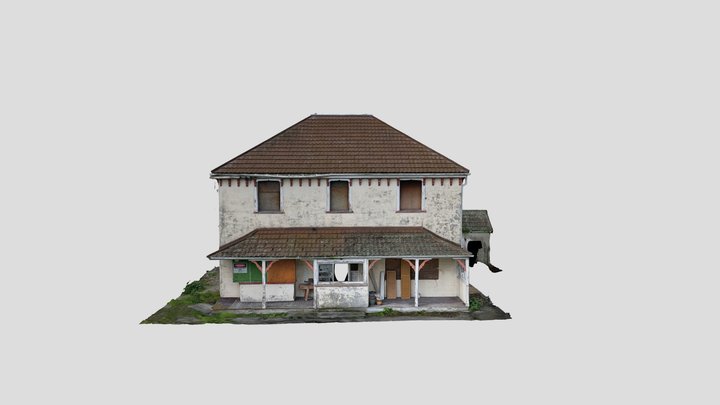 40 Phillips Street Vicarage - Cyril Mountford 3D Model