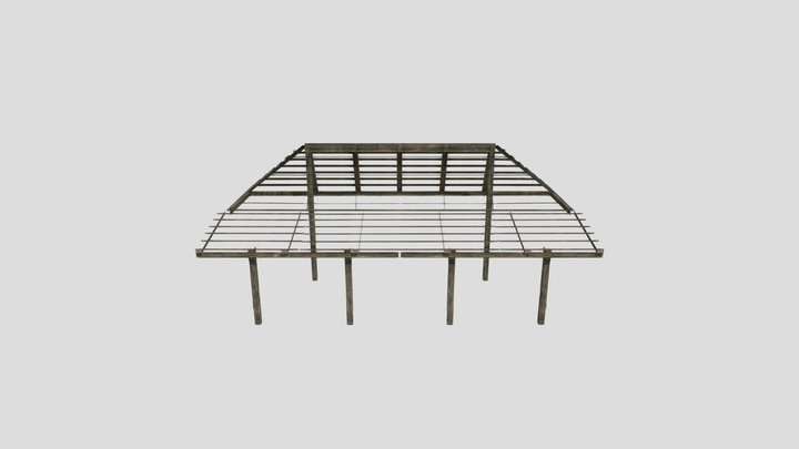 Wood_roof 3D Model