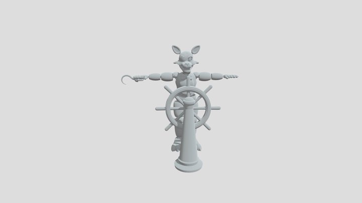 Spring Foxy 3D Model