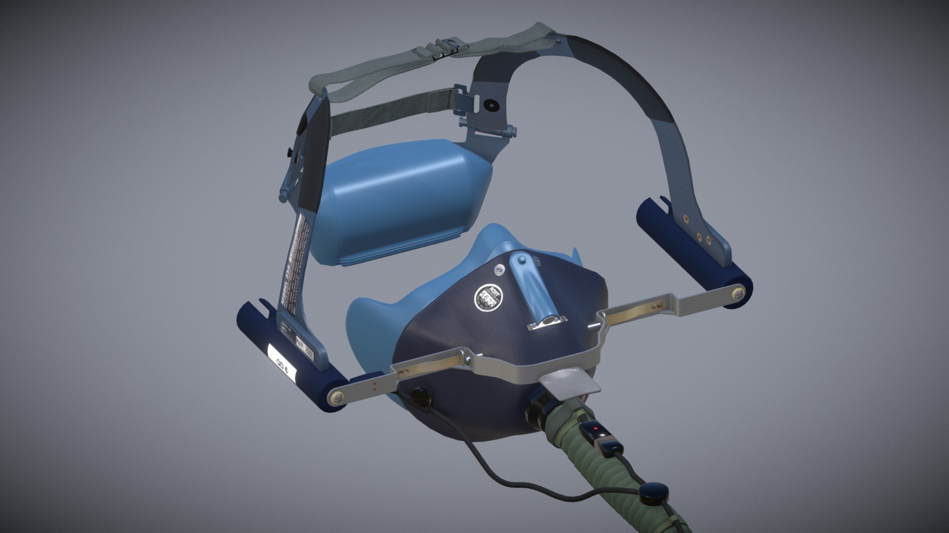 Quick Don Oxygen Mask 3d Model By Acamerer Daf15da Sketchfab 8969