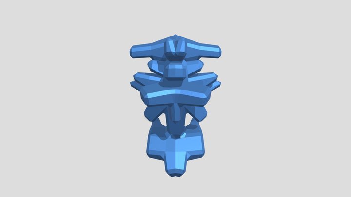 Random Tower 3D Model
