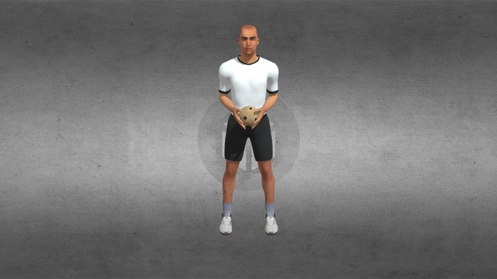 Sepak Kura 3D Model