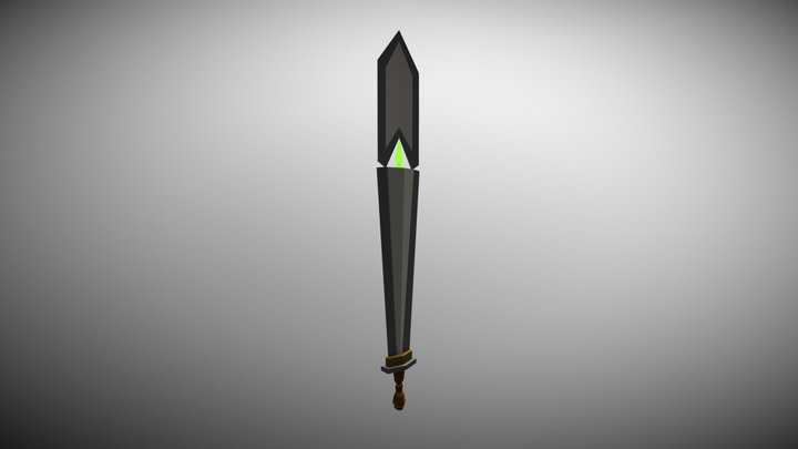 Tutorial Sword Followalong 3D Model