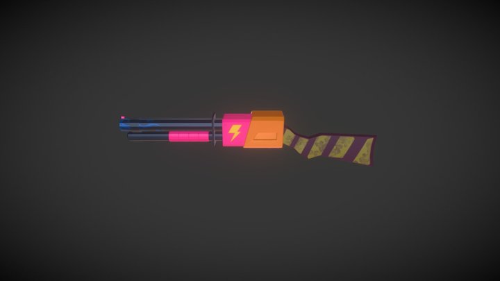 Shotgun - BulletVille 3D Model