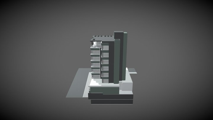 Estudo Ed. Comercial 3D Model