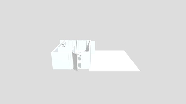 MODEL 2 - Dabar Gradnja, Beli Bagrem 3D Model