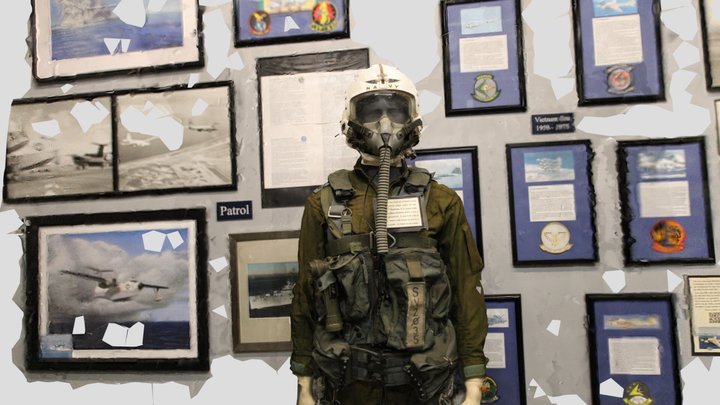 Pacific Northwest Naval Air Museum Flightsuit 3D Model