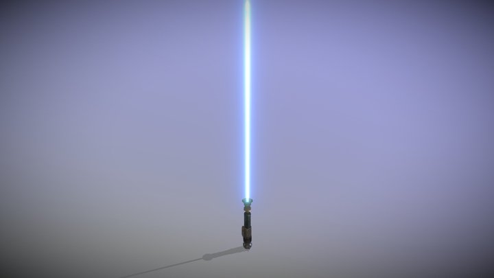 Obi-Wan Kenobi's Lightsaber 3D Model