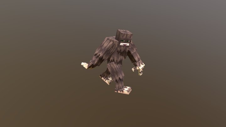 Bigfoot - Minecraft 3D Model