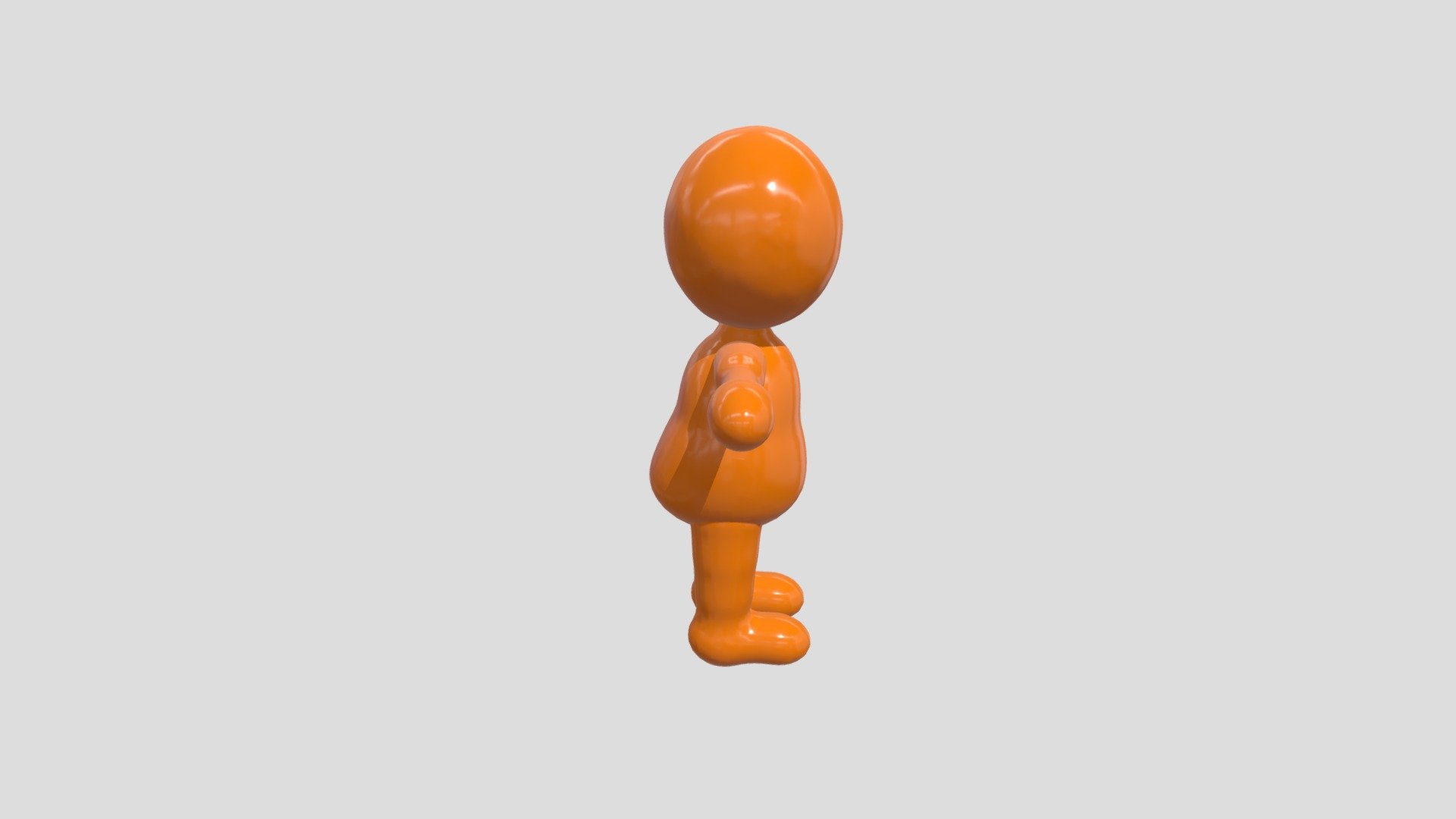Nicktoons Blobman — Sketchfab embed 3D viewer