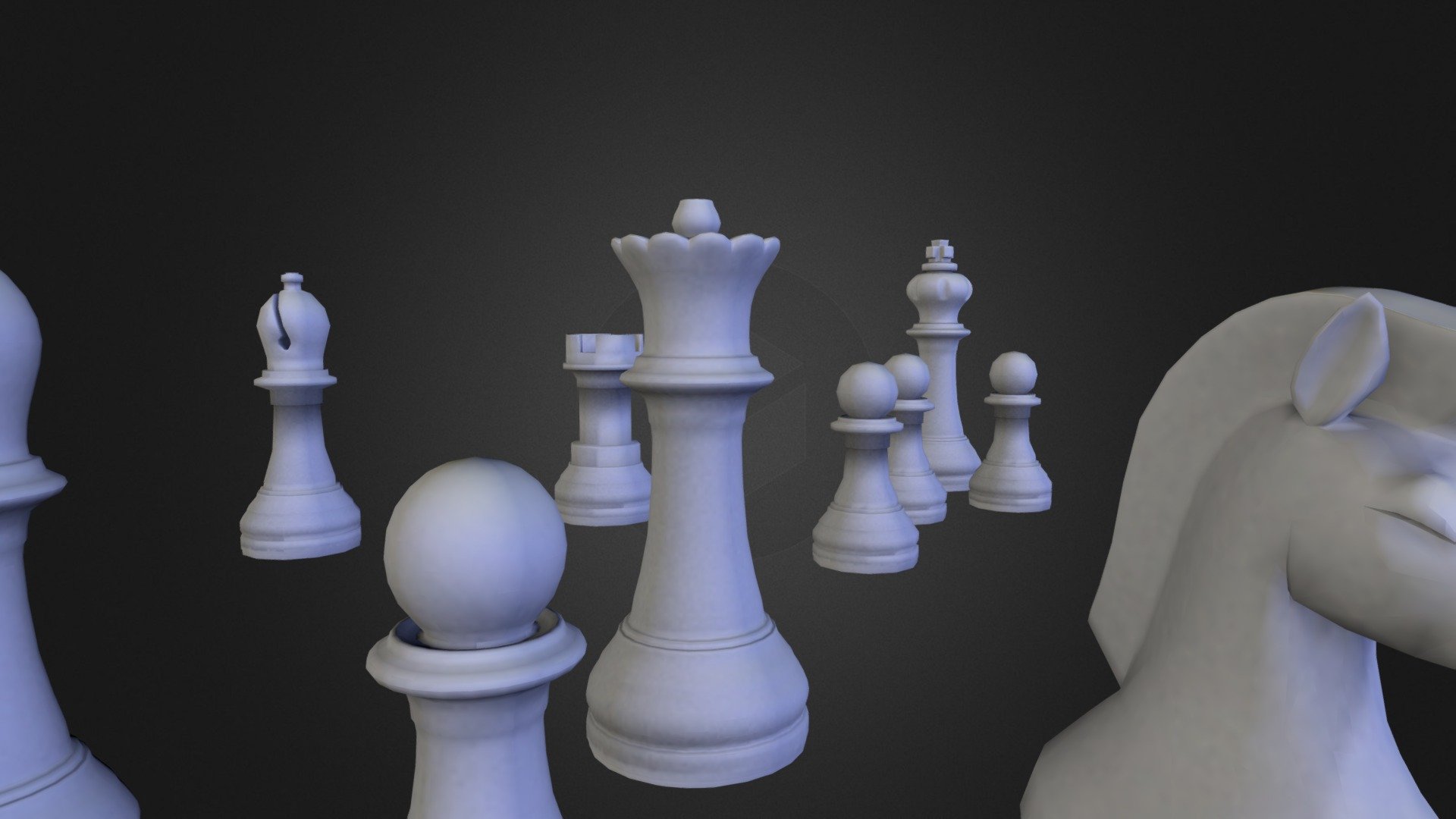 Chess Set - 3D model by havenisle [daf8690] - Sketchfab