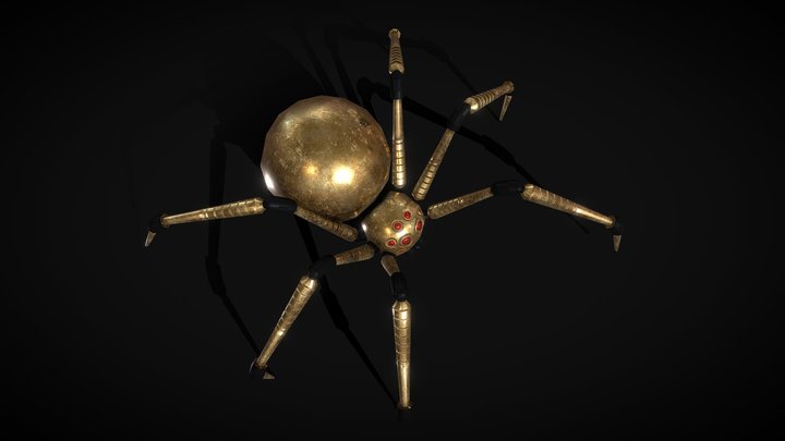 Mech Spider 3D Model