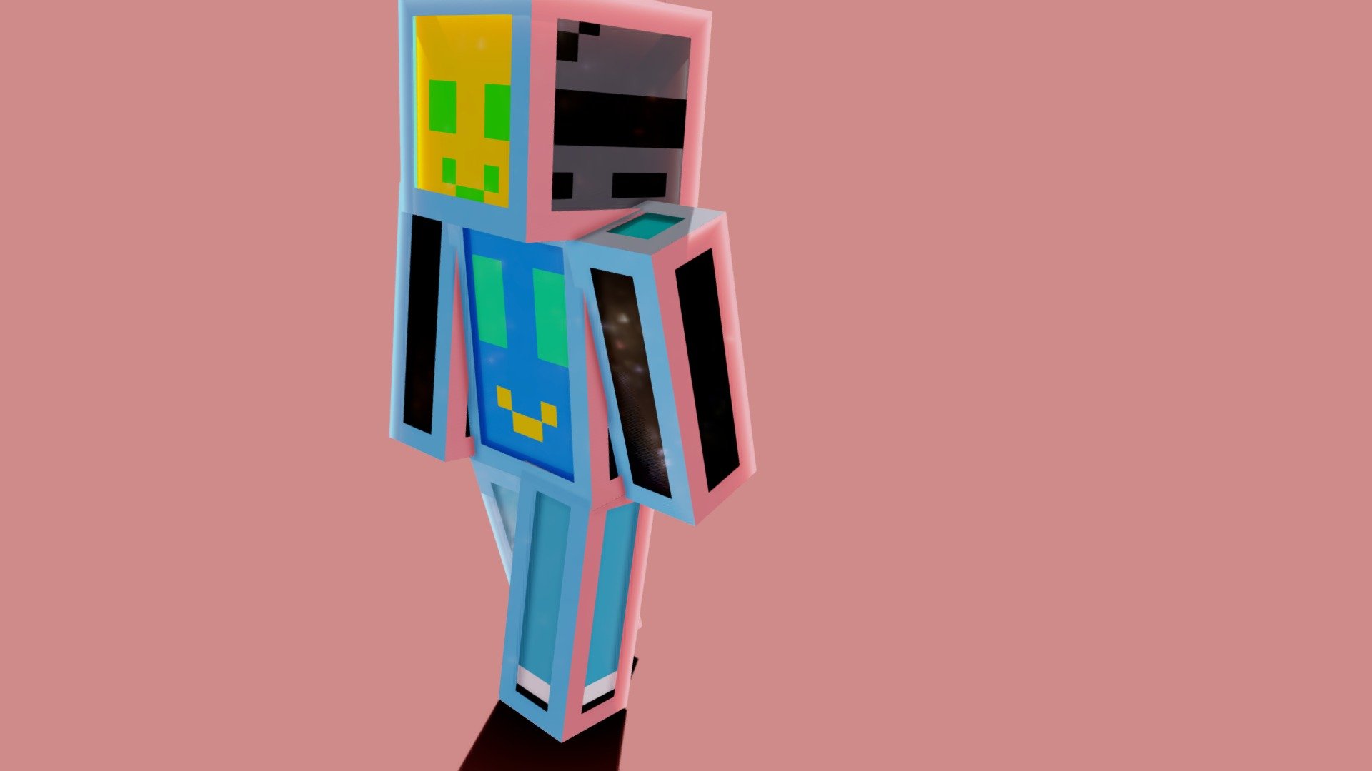Minecraft Player Model (Shadaier) - 3D model by Shadaier ...