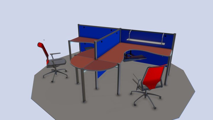 Escritorio 3D Model