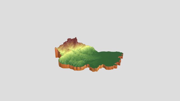 Ruta Turística Jamundi 3D Model