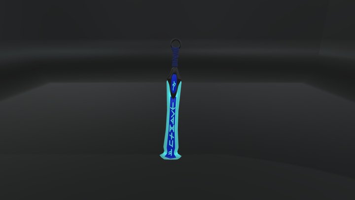 magical sword 3D Model
