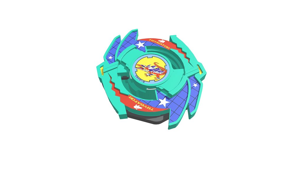 Beyblades A 3D model collection by rtql8d (rtql8d) Sketchfab