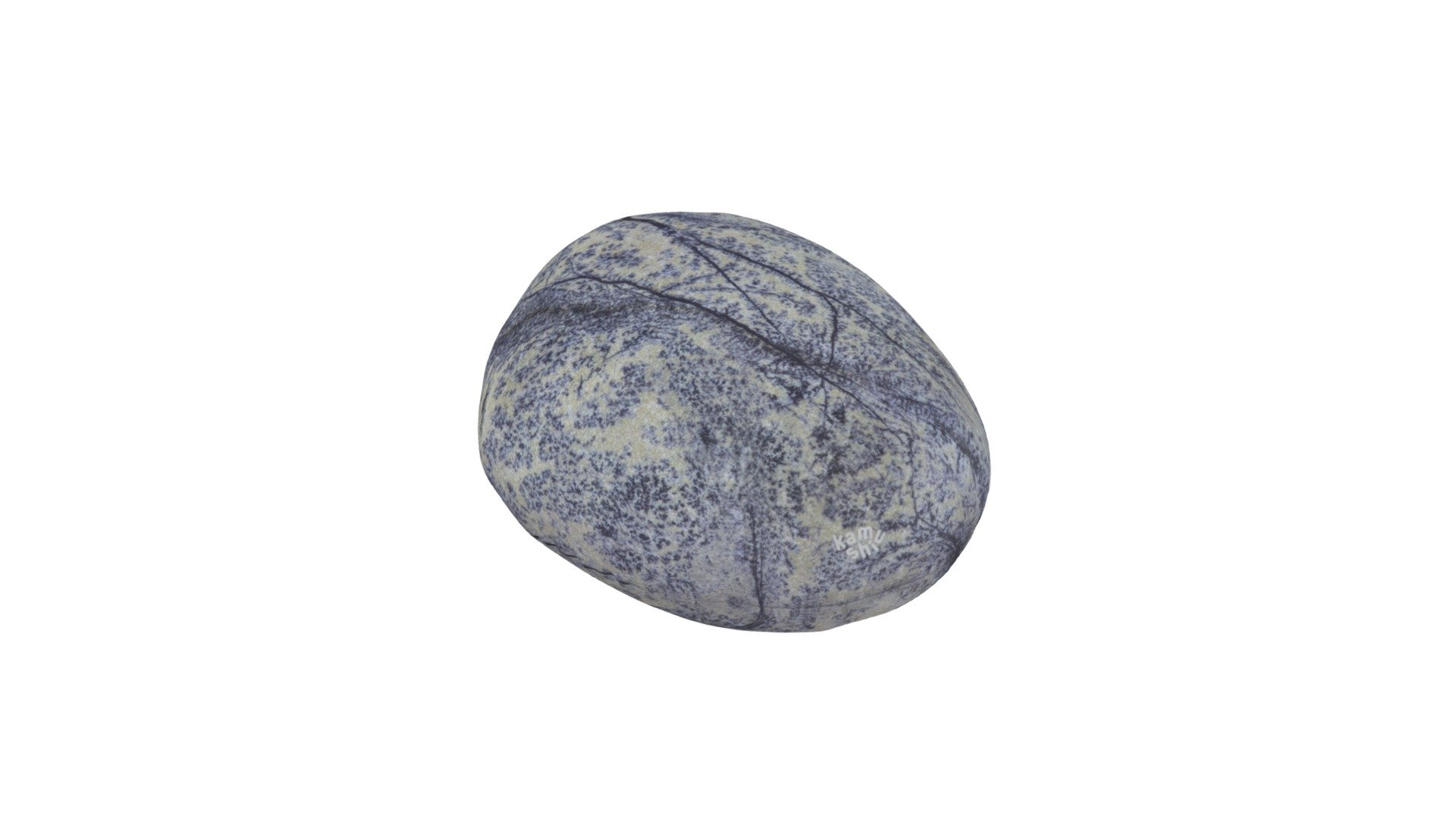 KAMUSHI "Tuva" soft stone — Sketchfab embed 3D viewer