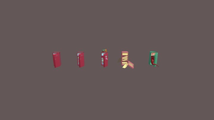 Frige V2 3D Model