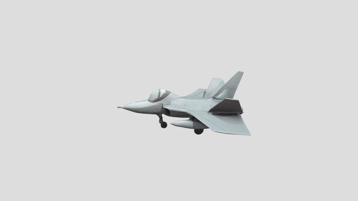 Fighter Plane – Free 3D Model STL