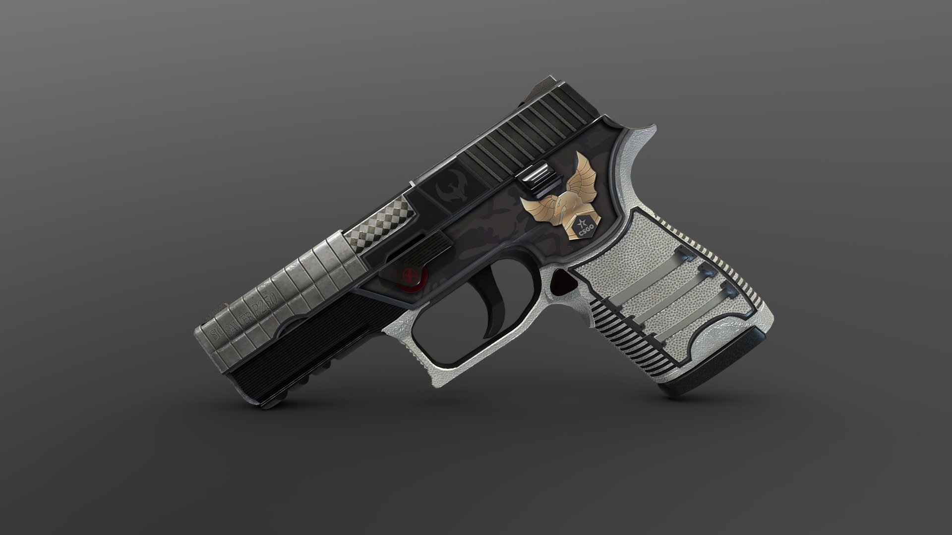 P250 | Clan Phoenix - 3D model by nextgenz [dafe264] - Sketchfab