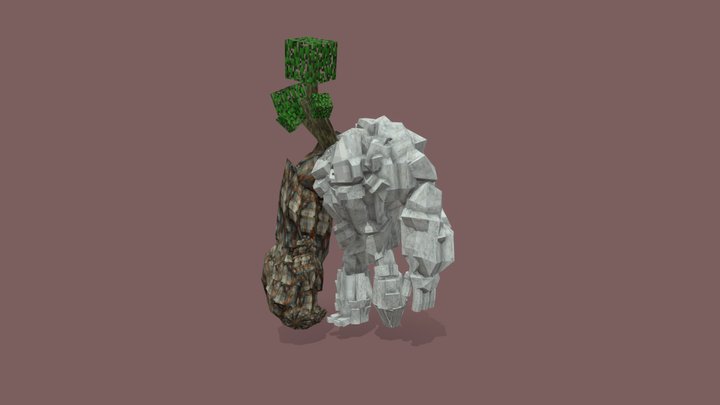 Golem 3D Model