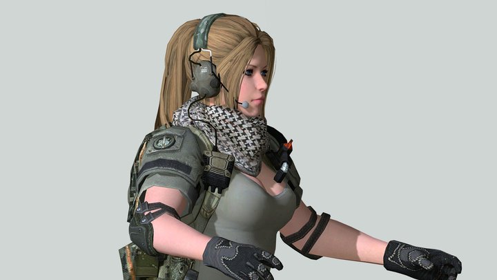 Cheryl 3D Model