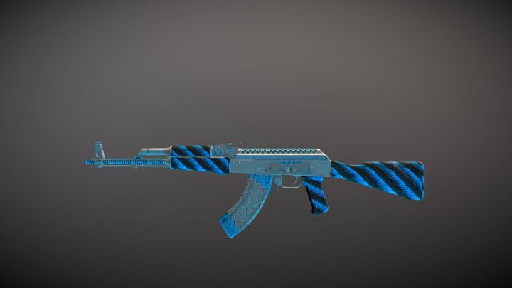 weapon_rif_ak47 3D Model