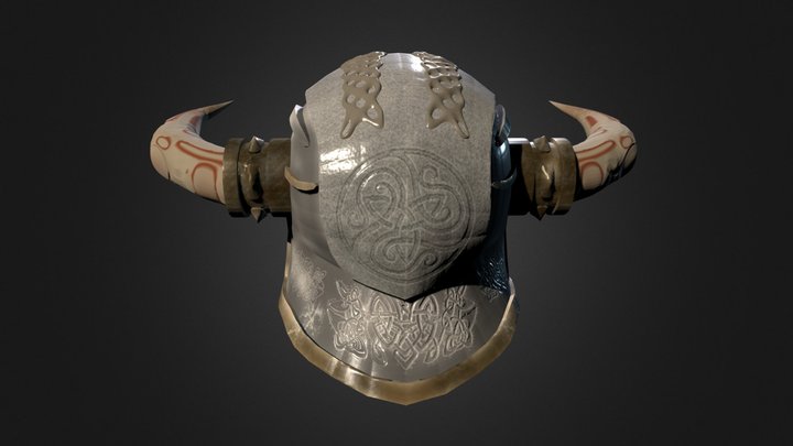 Gladiator Helm TurluGuvech 3D Model