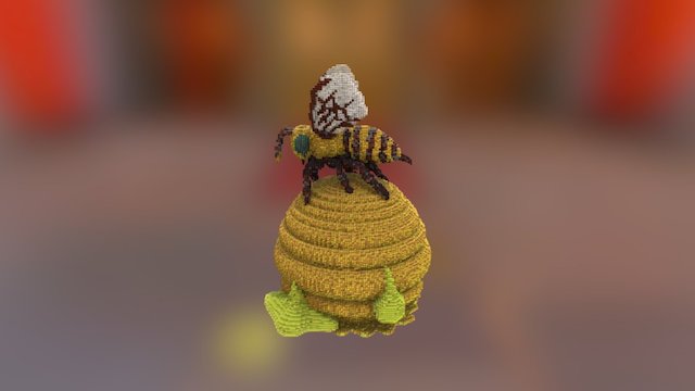 The Bee Hive 3D Model