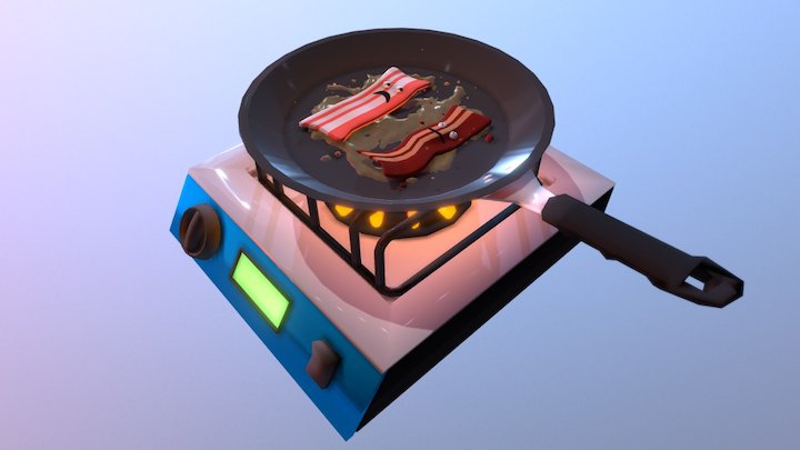 I miss Bacon 3D Model