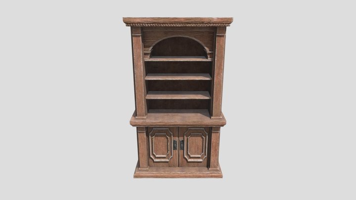 Bieder Bookcase 3D Model
