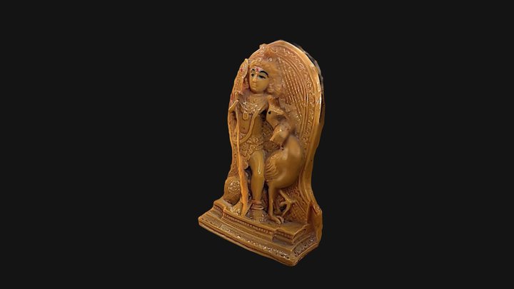Muruga Hindu God 3D Model