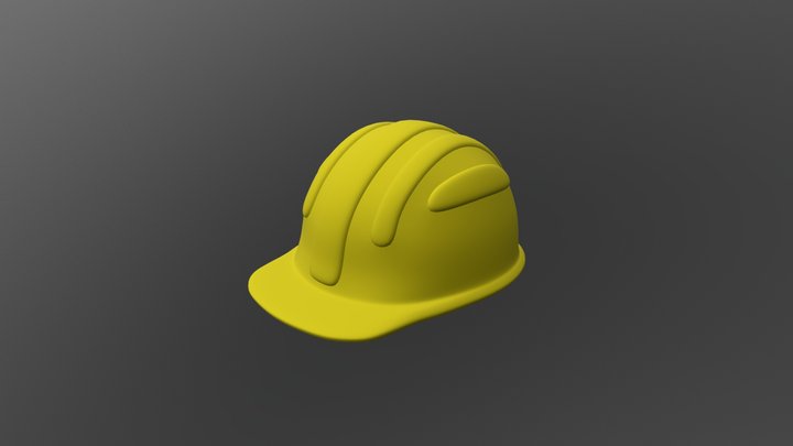 Hardhat 3D Model
