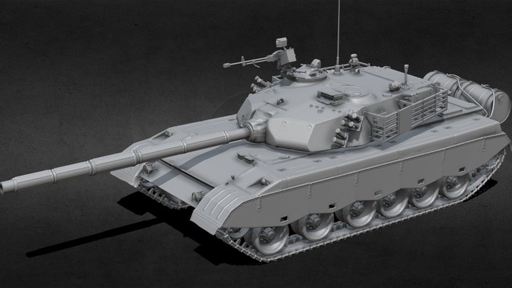 ZTZ 96 3D Model