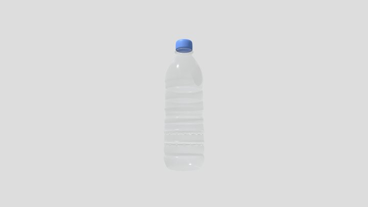 Plastic Bottle 3D Model