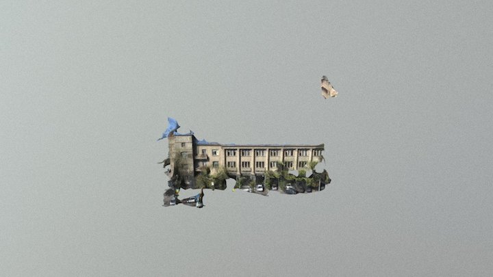 2 Pushkin Firehouse - Yerevan 3D Model