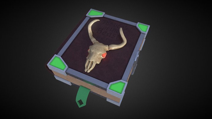 The book of the Beast 3D Model