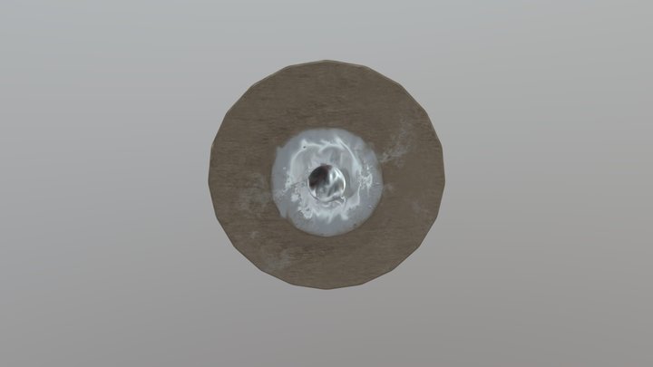 Round Shield 3D Model