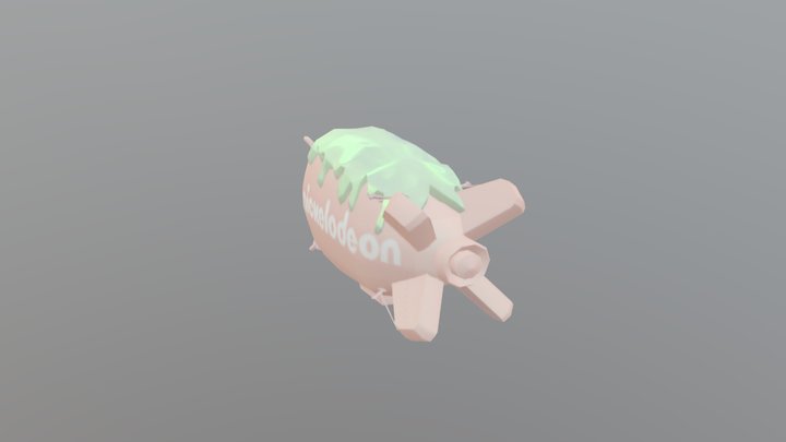 nickelodeon blimp kca 3D Model