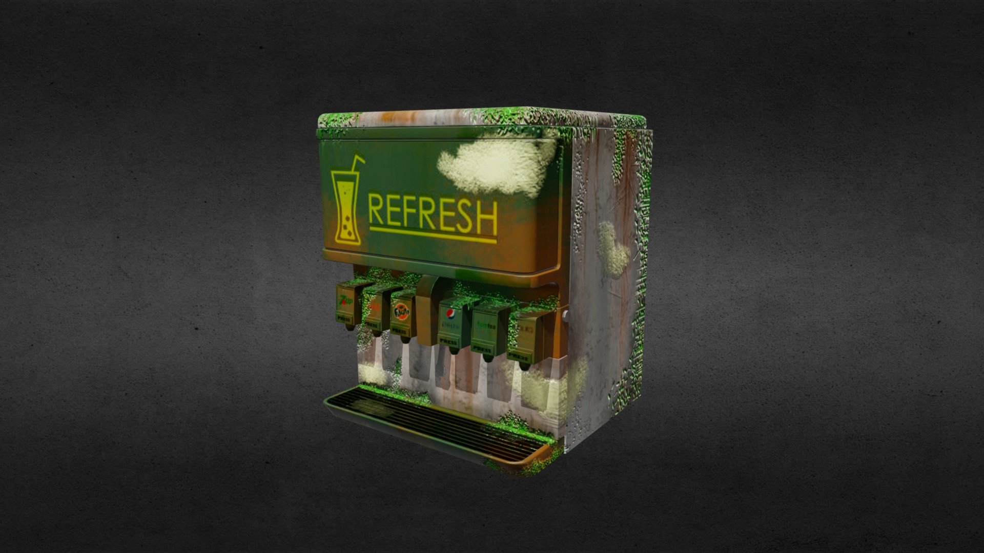 Dispensador de refrescos // Soda machine - 3D model by Wendigo22 ...